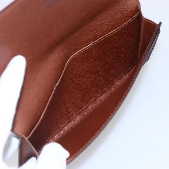 AUTHENTIC LOUIS VUITTON Monogram Porte Yen 3 Credit Long Wallet bst288-120625 - Picture 13 of 15